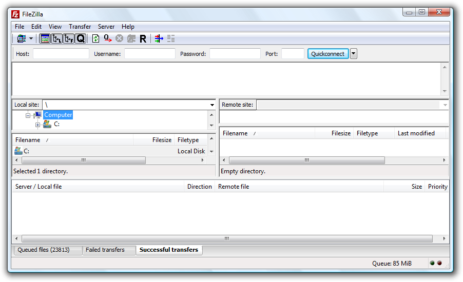 Фото FILEZILLA. FILEZILLA скрин. «FILEZILLA» Скриншот интерфейса. FILEZILLA Server 1.0.1.