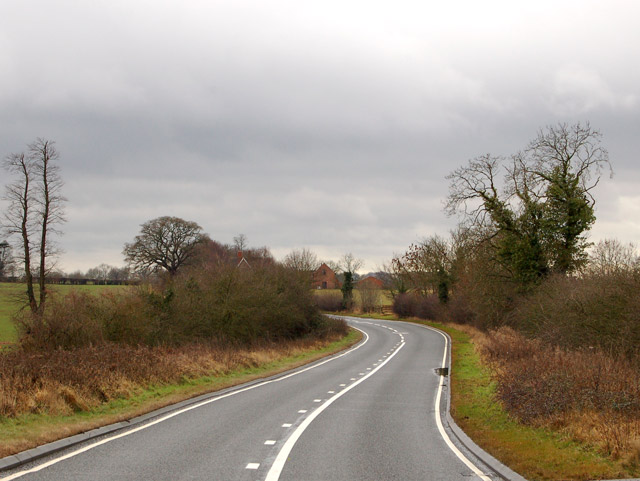 File:Fosse Way between Princethorpe and Eathorpe - geograph.org.uk - 1131569.jpg