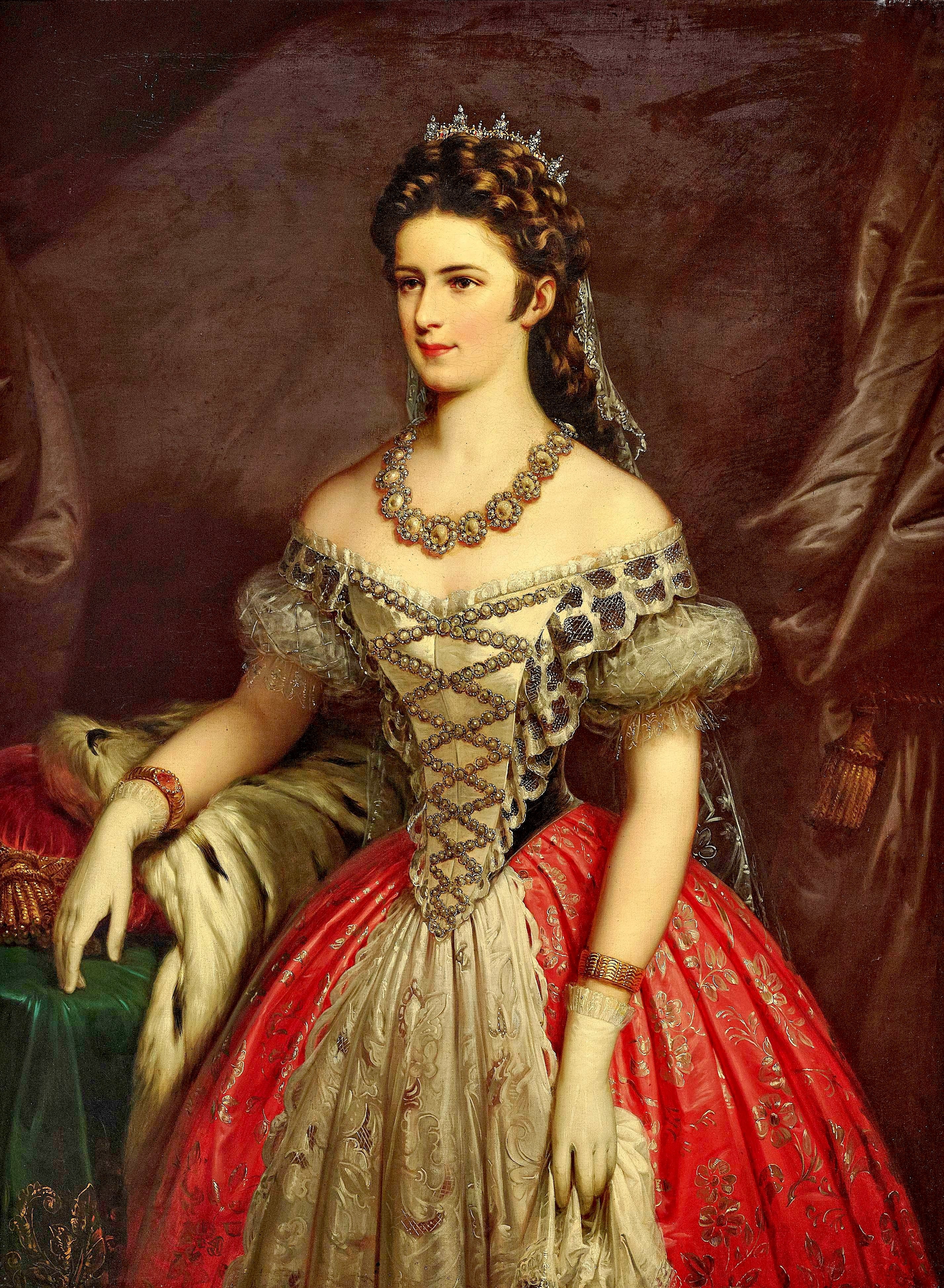 File:Franz Ruß d. Ä. - Kaiserin Elisabeth von Österreich.jpg