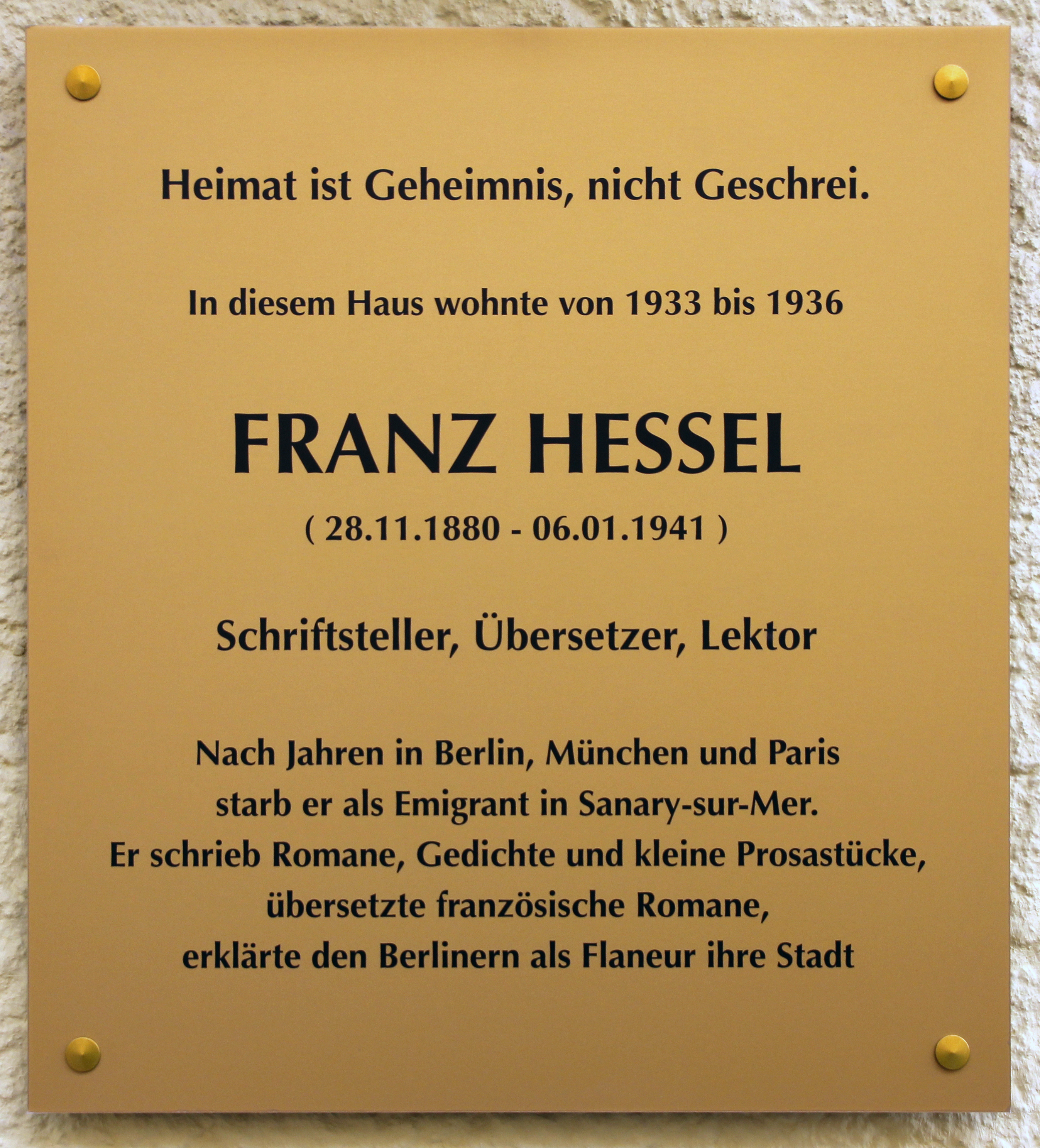 Franz Hessel