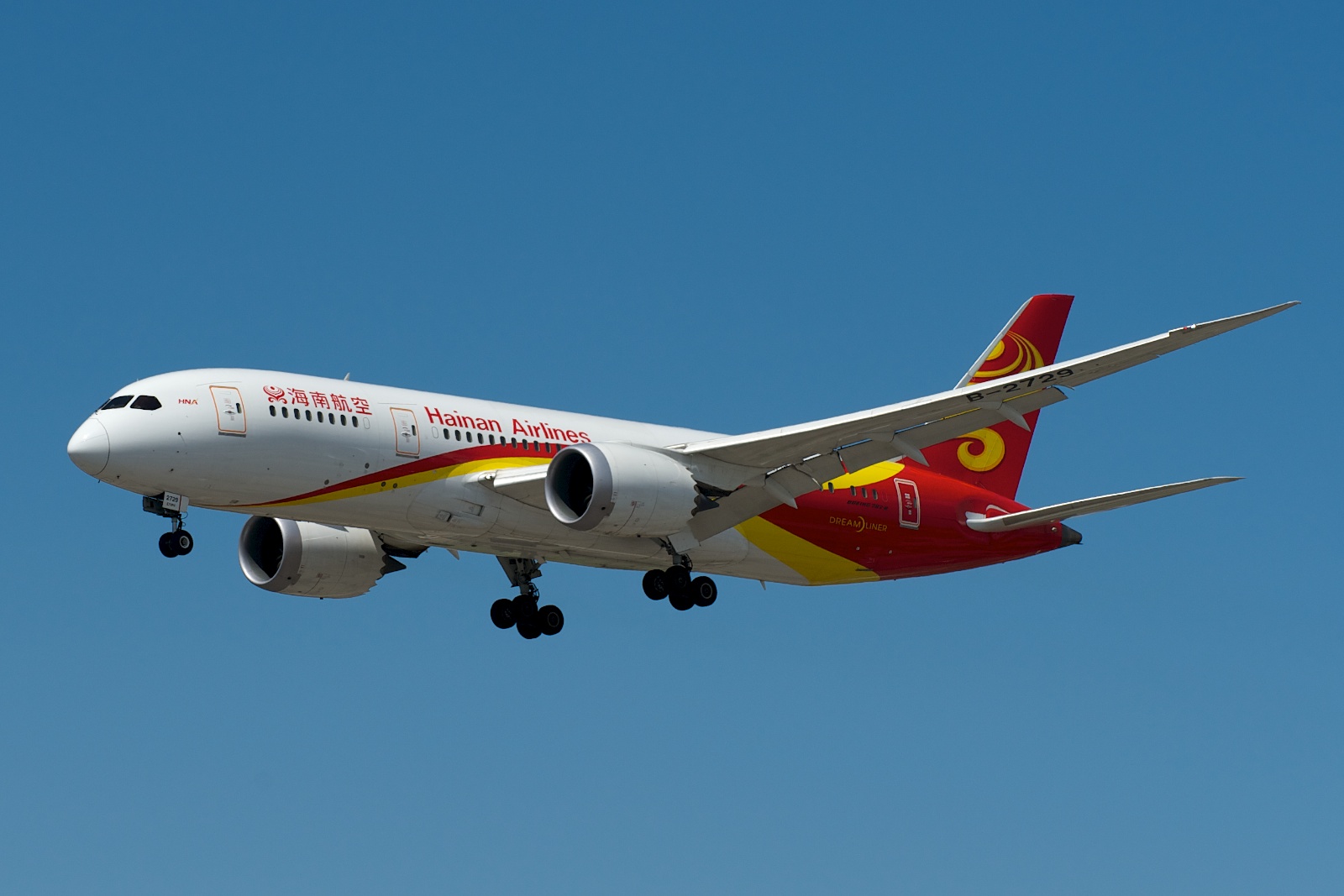 File:Hainan Airlines Boeing 787-8 B-2729 (14227562893).jpg - 维基 