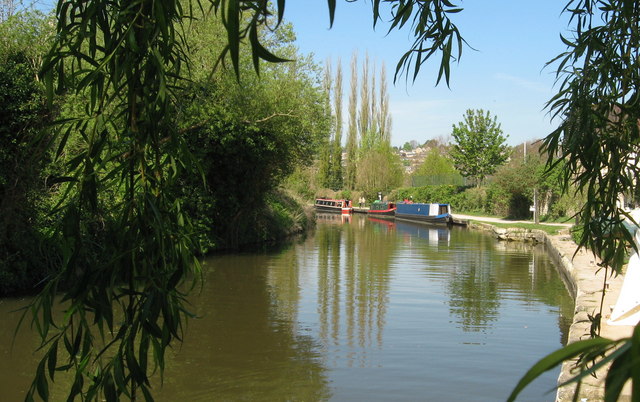Kennet and Avon Canal at Bradford on Avon - geograph.org.uk - 1265654