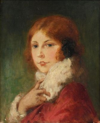 File:Laura Leroux - Portrait de jeune femme rousse.jpg