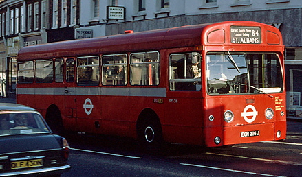 File:London Transport bus SMS316 (EGN 316J) 1970 AEC Swift Park Royal, High Barnet, route 84, July 1980.jpg