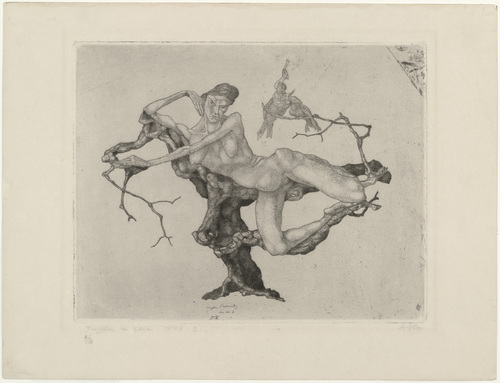File:Paul Klee, Inventionen Nr. 3, Jungfrau im Baum (1903).jpg