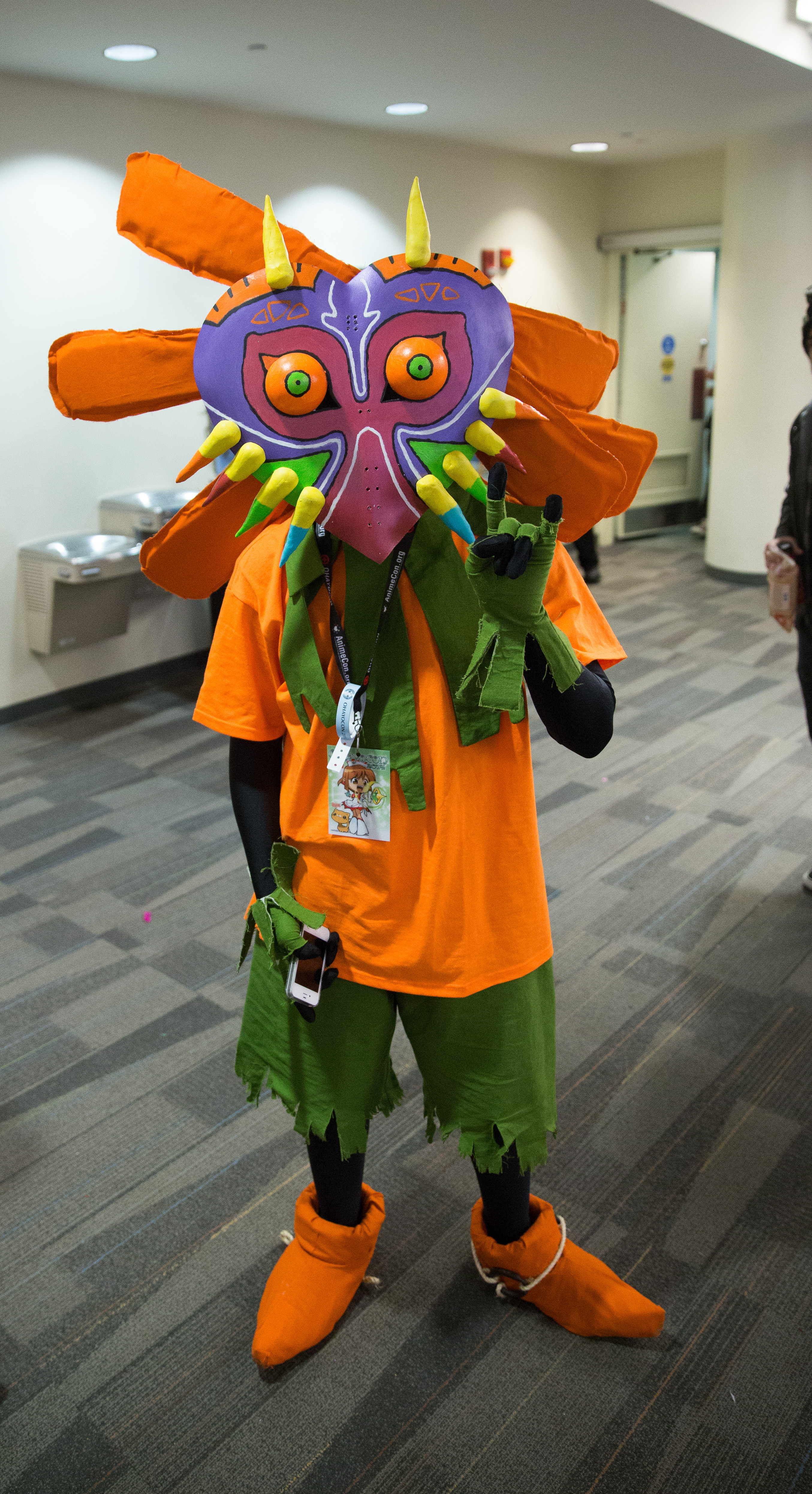 majoras mask cosplay skull kid