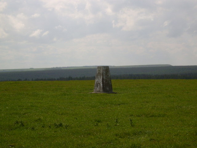 File:Trig point on Langdale Rigg - geograph.org.uk - 224255.jpg