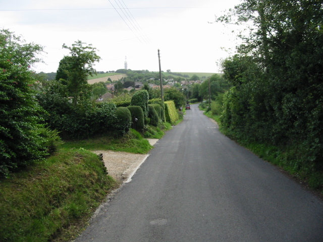 File:View along Teddars Leas Road to Etchinghill - geograph.org.uk - 991898.jpg