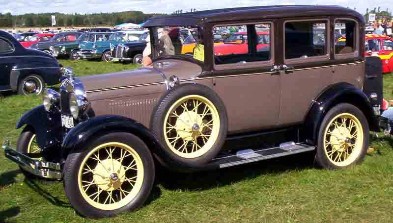 1929 Ford model a sedan toy cars #7