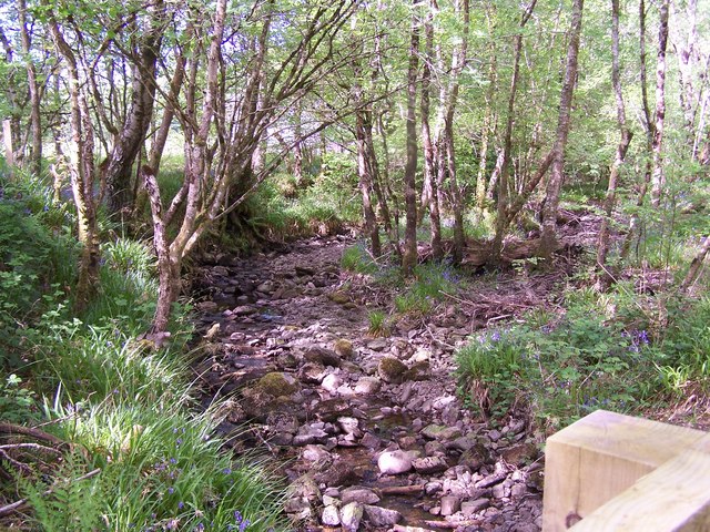 File:A dried up burn near Fort Augustus - geograph.org.uk - 1158182.jpg