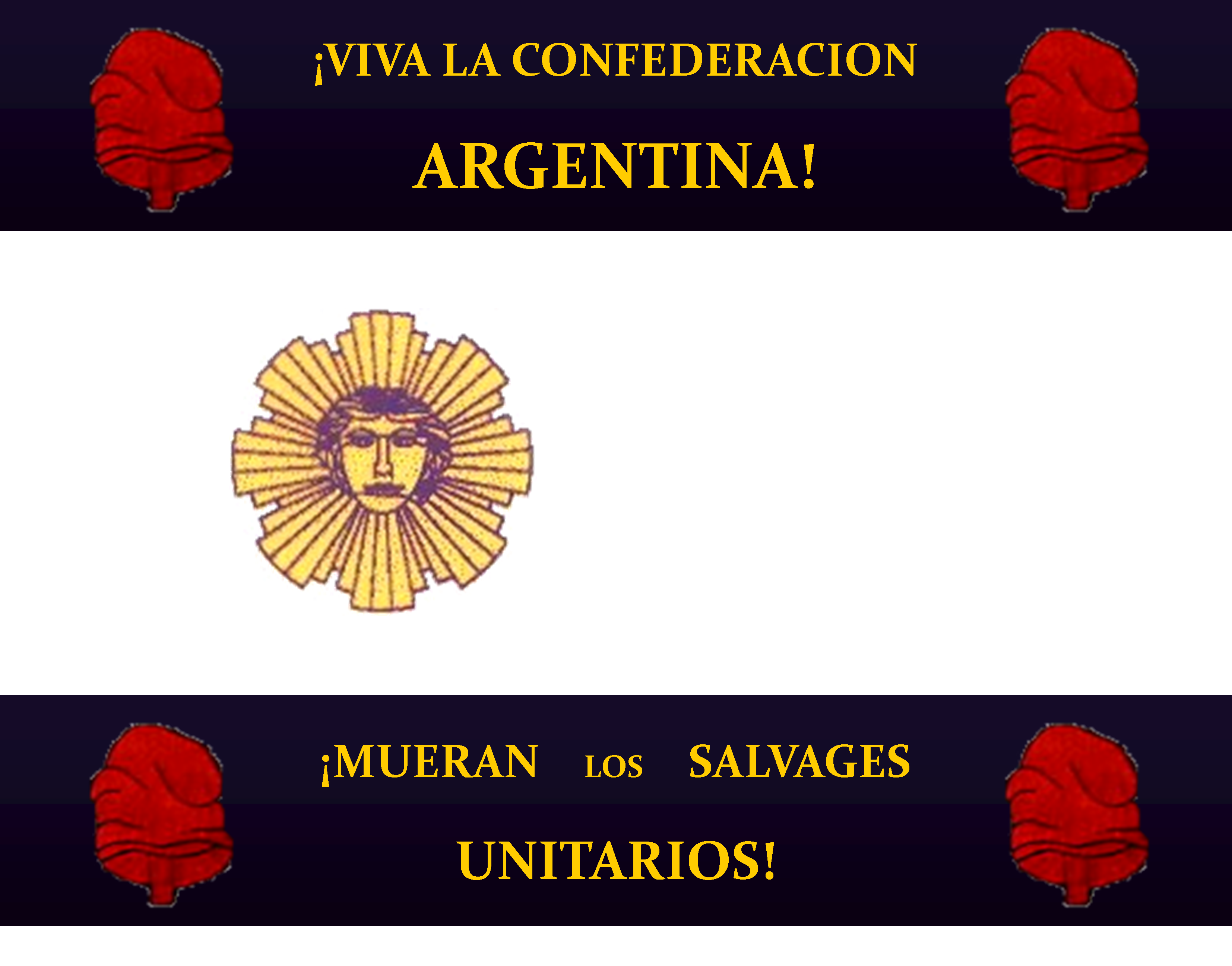 El número 8 - Página 13 Bandera_Confederacion_Argentina_Juan_Manuel_de_Rosas