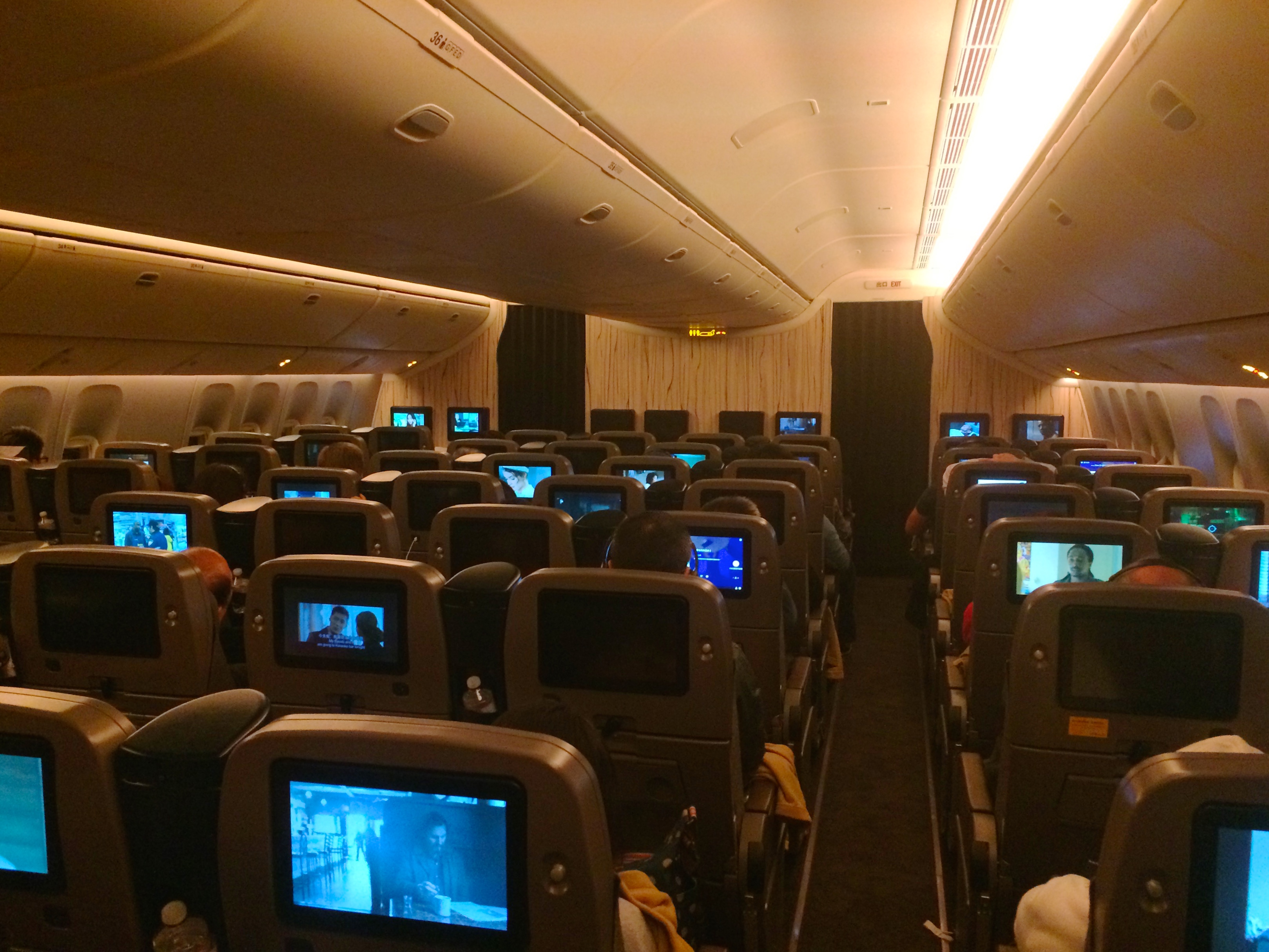 File China Airlines Boeing 777 300er Premium Economy Class