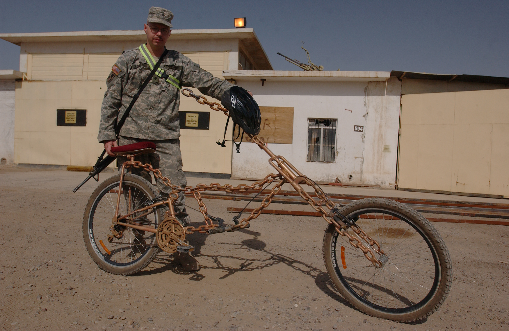 old school chopper bicycle