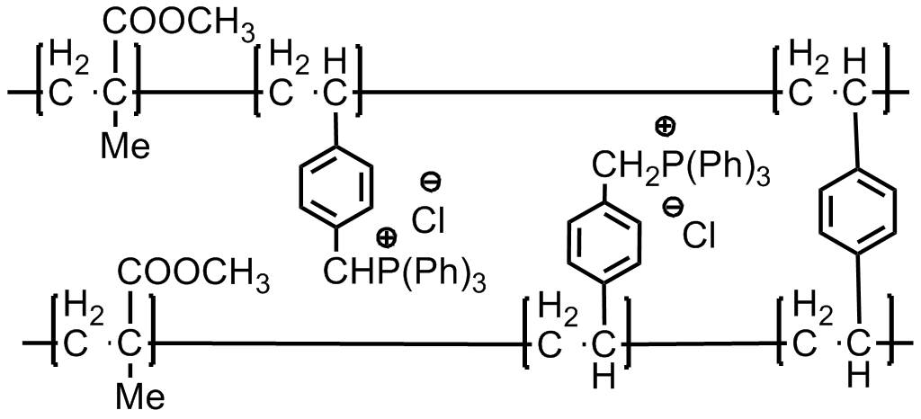 Cross-linked with triphenylphosphine.png