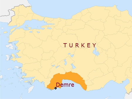 Город в турции на букву ы. Демре Турция на карте. Демре Турция на карте Турции. Город Демре на карте Турции на русском языке.