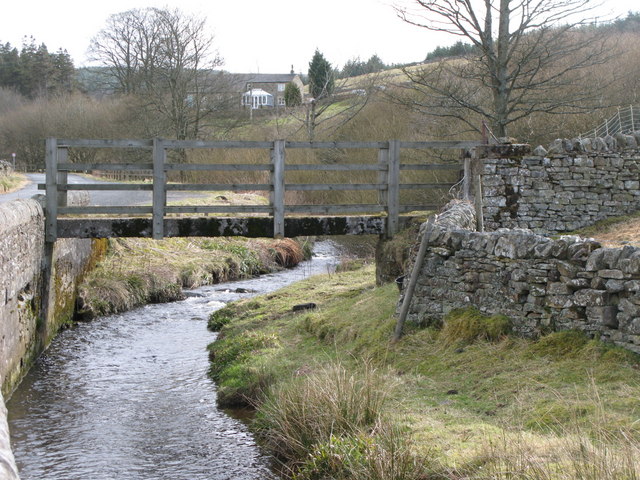 File:Footbridge over the River East Allen - geograph.org.uk - 721782.jpg