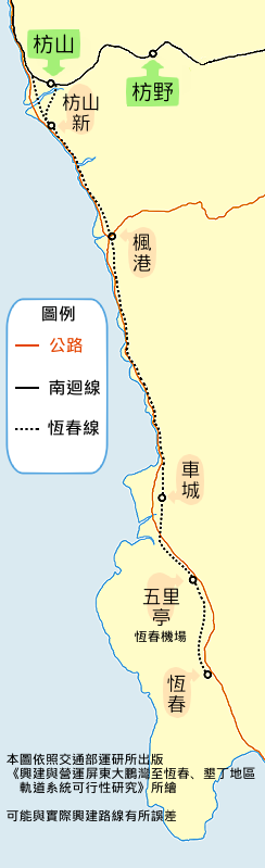 [閒聊] 臺鐵恆春線改成高鐵東移恆春線會更好吧？