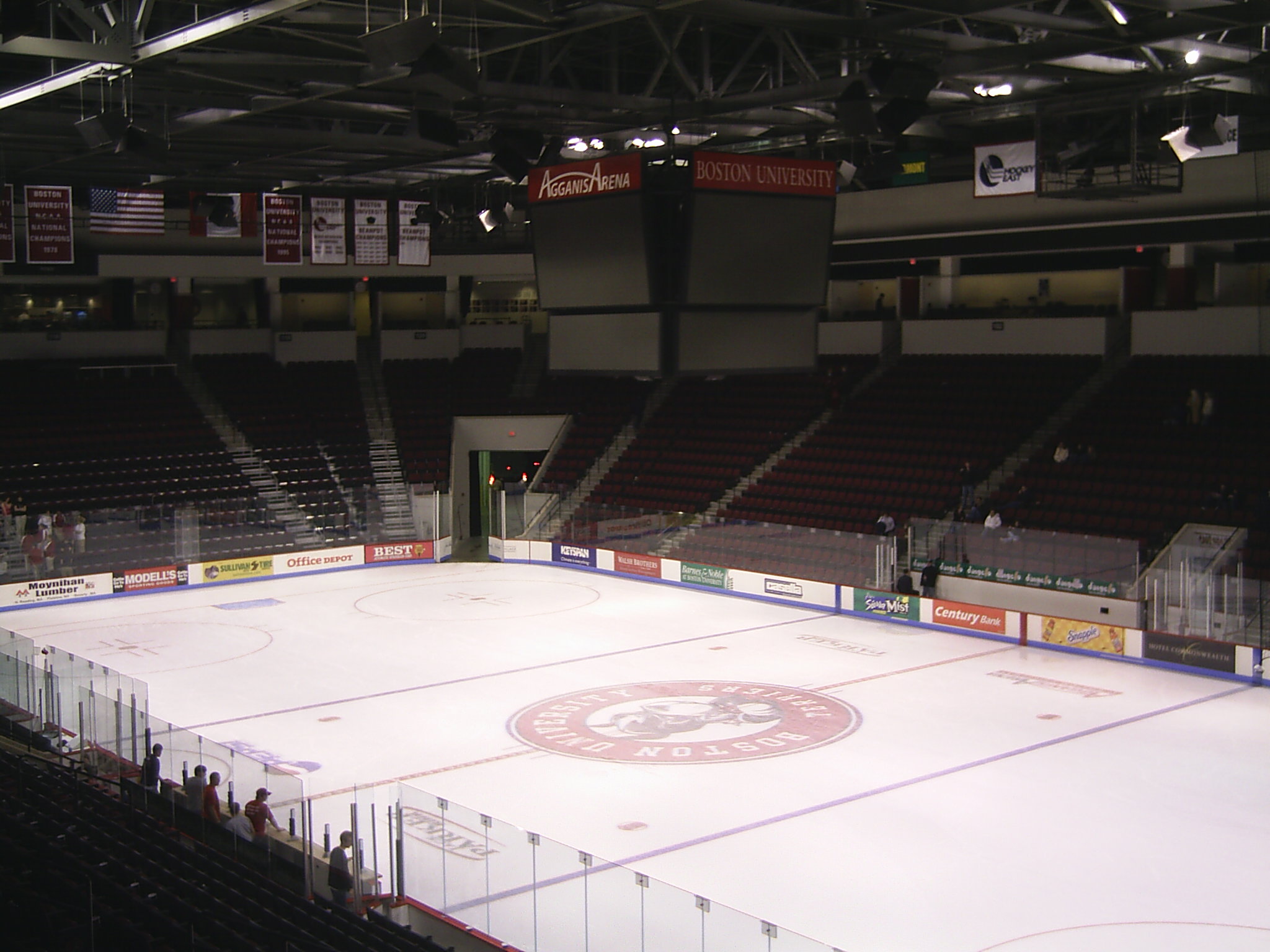 Boston University: Agganis Arena, Agganis Arena, located at…