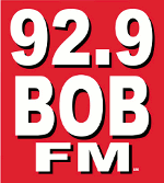 92.9 BOB FM logo used from 2010 to 2013. KBEZ 929 Bob FM.png