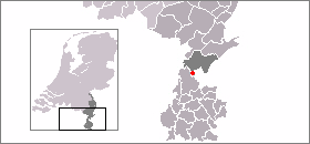 Locatie van Nieuwstadt