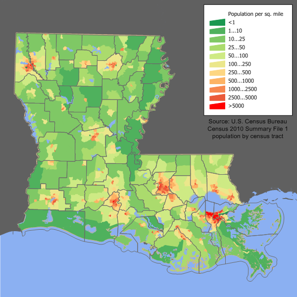 Maps of Louisiana