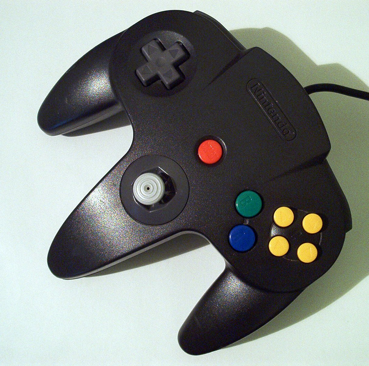 Featured image of post Nintendo 64 Controller Black Background Official nintendo 64 n64 black controller complete good con