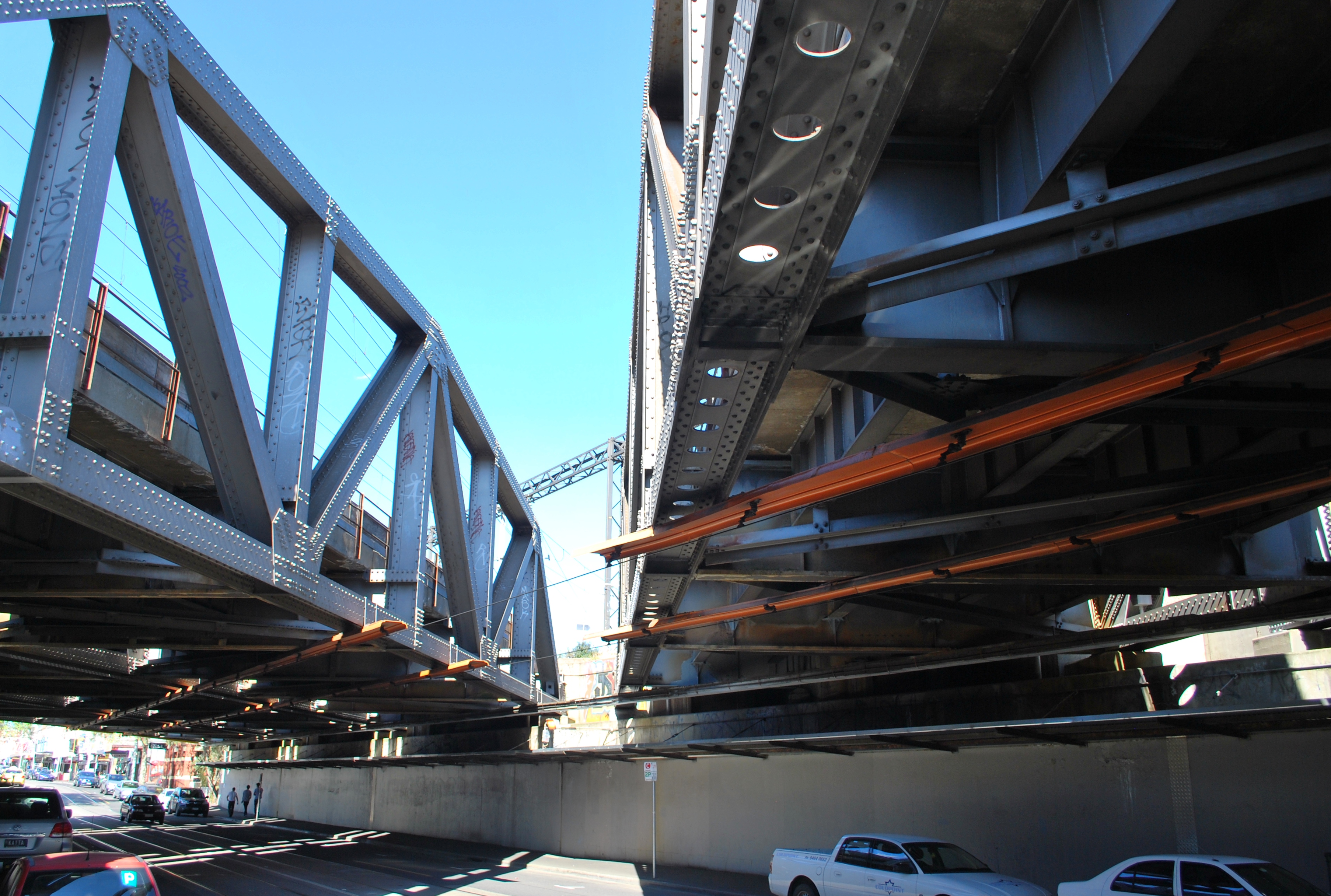 Richmond Swan Street Rail Bridges.JPG. 