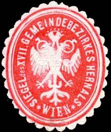 File:Siegelmarke Siegel des XVII. Gemeindebezirkes Hernals Wien W0317964.jpg