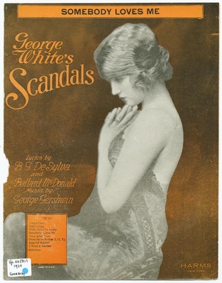 <span class="mw-page-title-main">Somebody Loves Me</span> 1924 song by George Gershwin