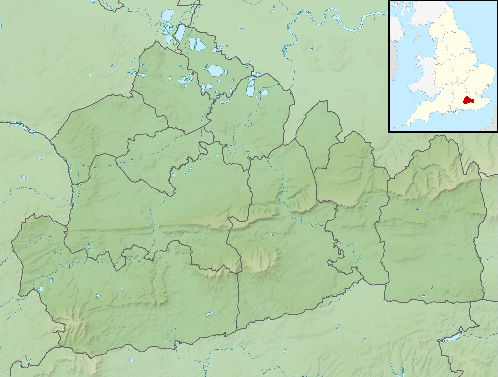map of surrey uk File Surrey Uk Relief Location Map Jpg Wikimedia Commons