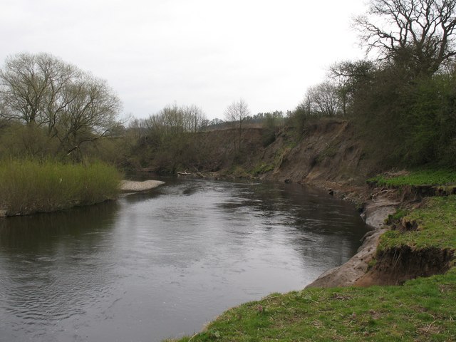 The Wharfe, East Keswick parish. - geograph.org.uk - 770118