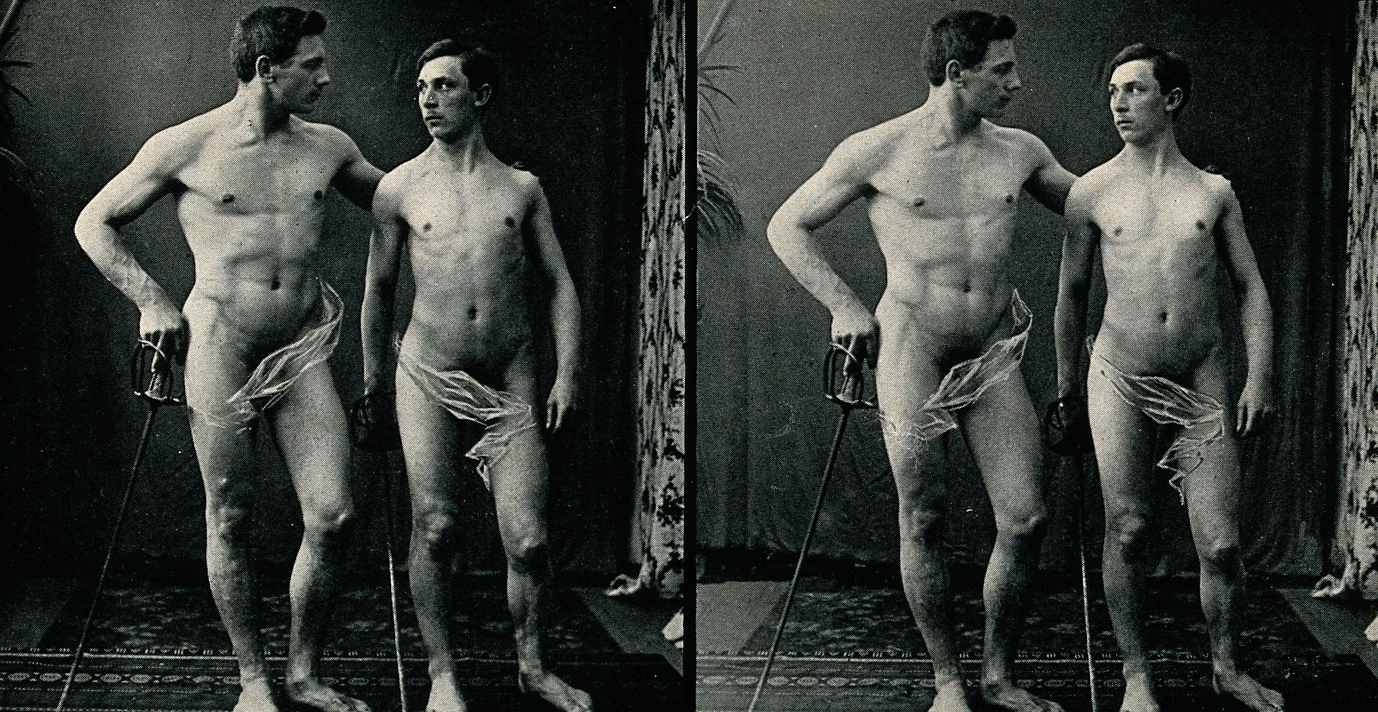 Vintage nude males