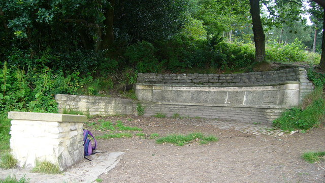 "Temple of the Winds" viewpoint on Black Down - geograph.org.uk - 1071964