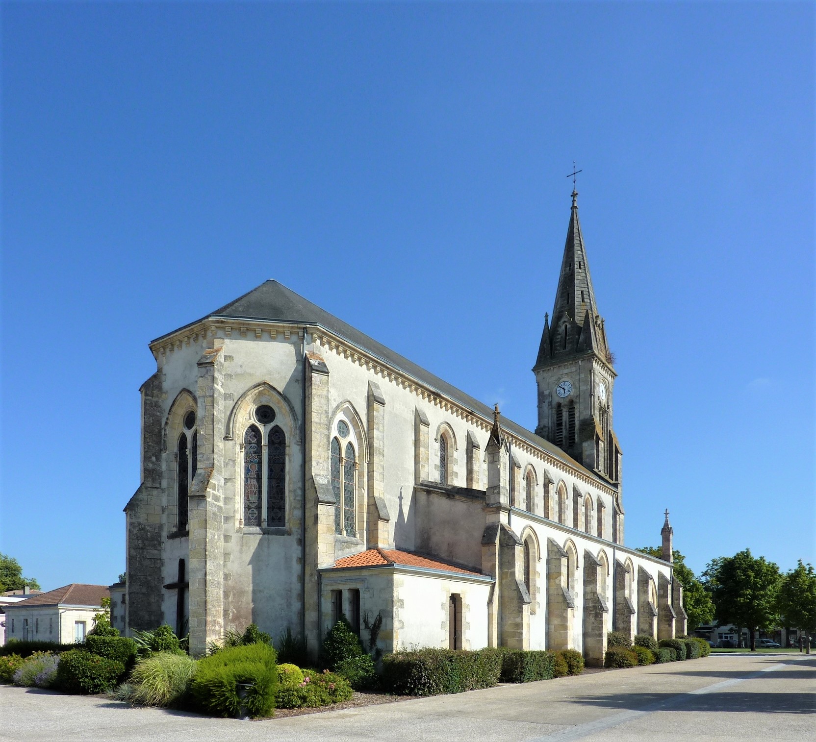 Eglise Sainte-Hélène de Hourtin  France Nouvelle-Aquitaine Gironde Hourtin 33990