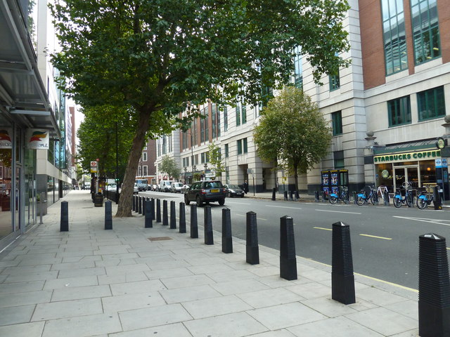 File:Bollards in Horseferry Road - geograph.org.uk - 2710200.jpg