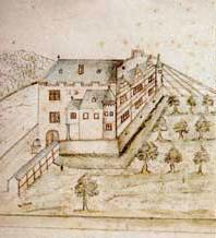 Osterspai Castle around 1673