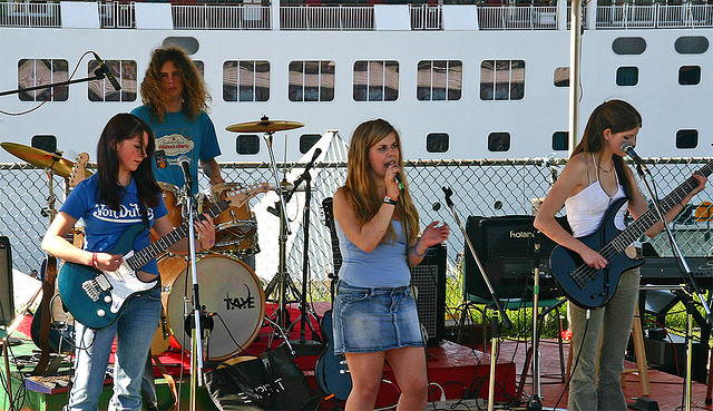 File:Cruise ship concert in Prince Rupert, BC.jpg