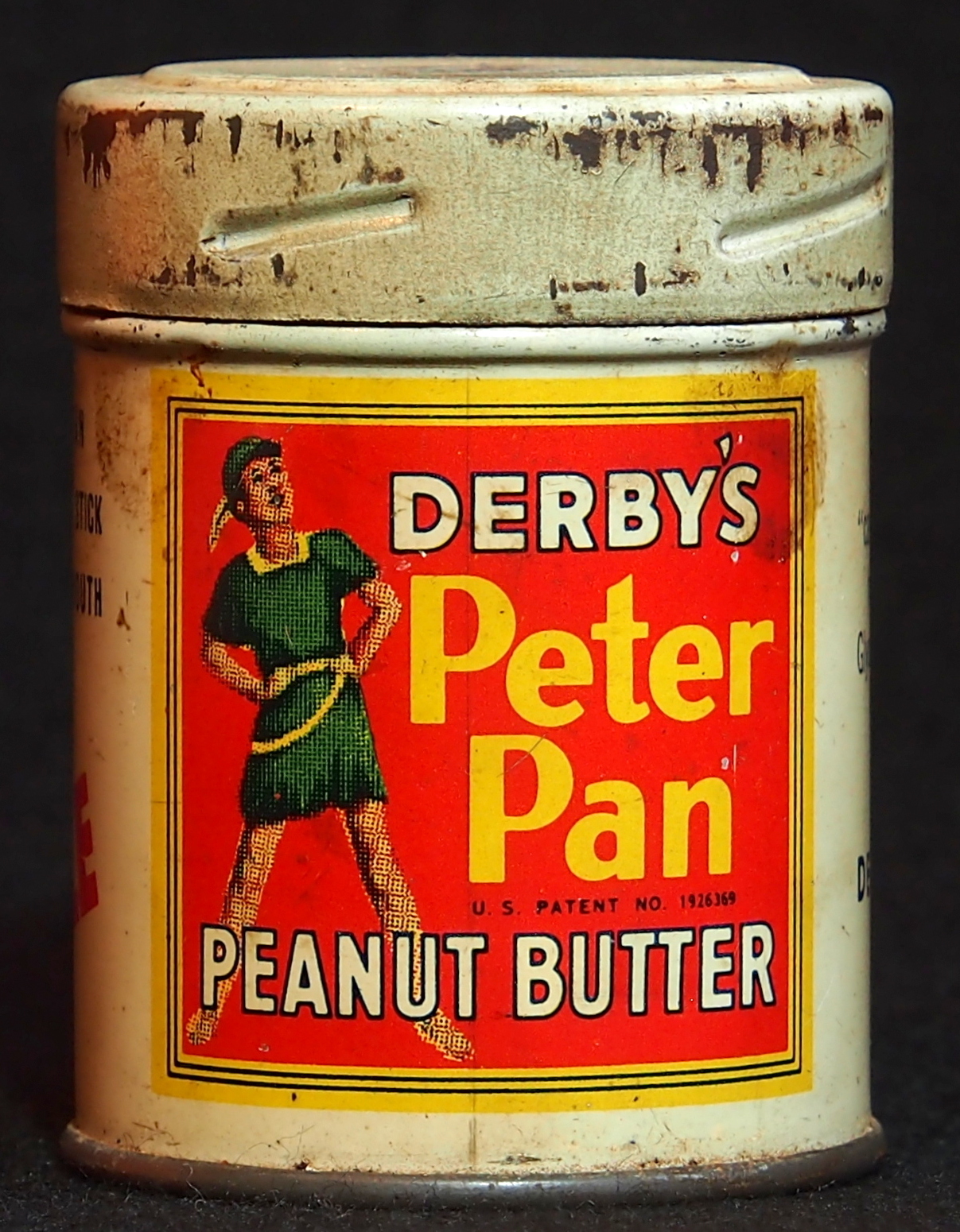 File:Derbys Peter Pan peanut butter sample blikje, foto1.JPG - Wikimedia Commons