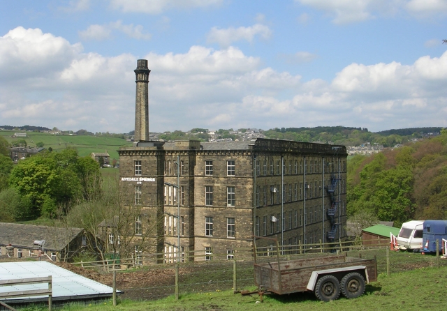 File:Ebor Mill - viewed from Lees Lane - geograph.org.uk - 1280131.jpg