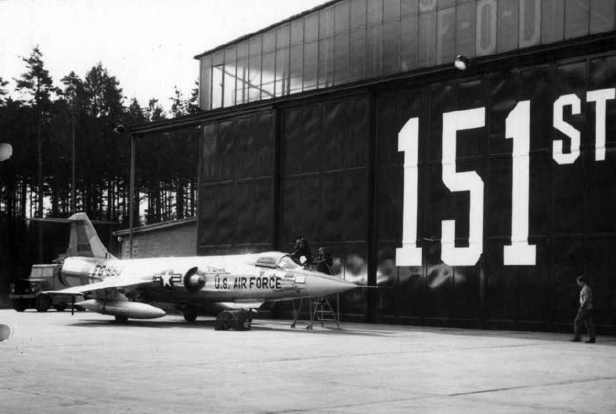 File:F-104A 151st FIS at Ramstein AB c1961.jpg