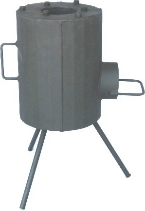A rocket stove