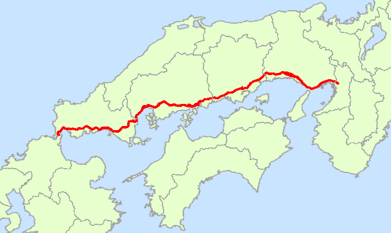 File:Japan National Route 2 Map.png