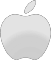 File:Light Apple Logo Free.png