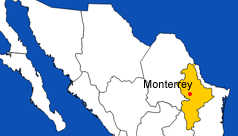 Directions To Monterrey Mexico File:map Location Monterrey Mx.png - Wikipedia