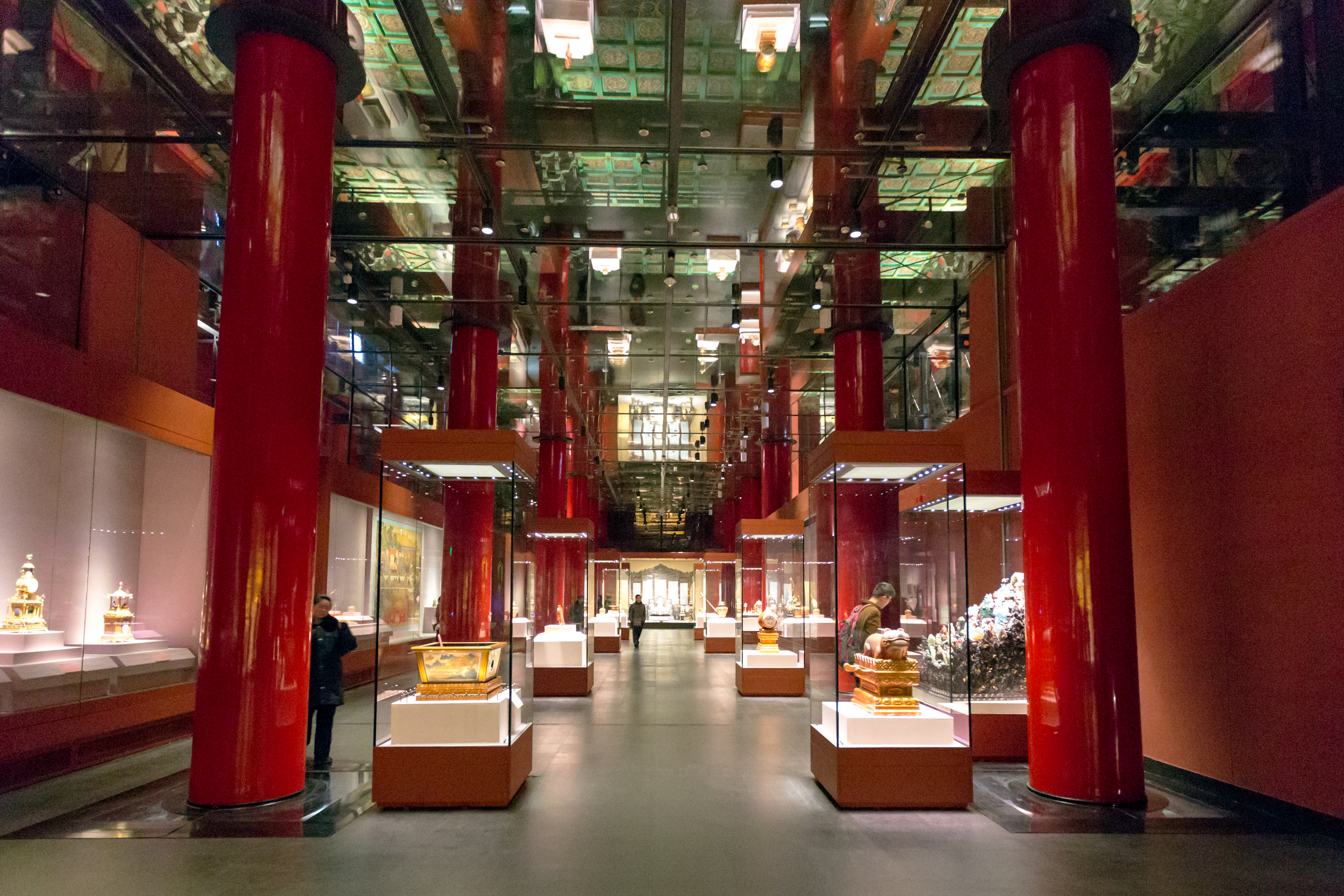 inside forbidden city china