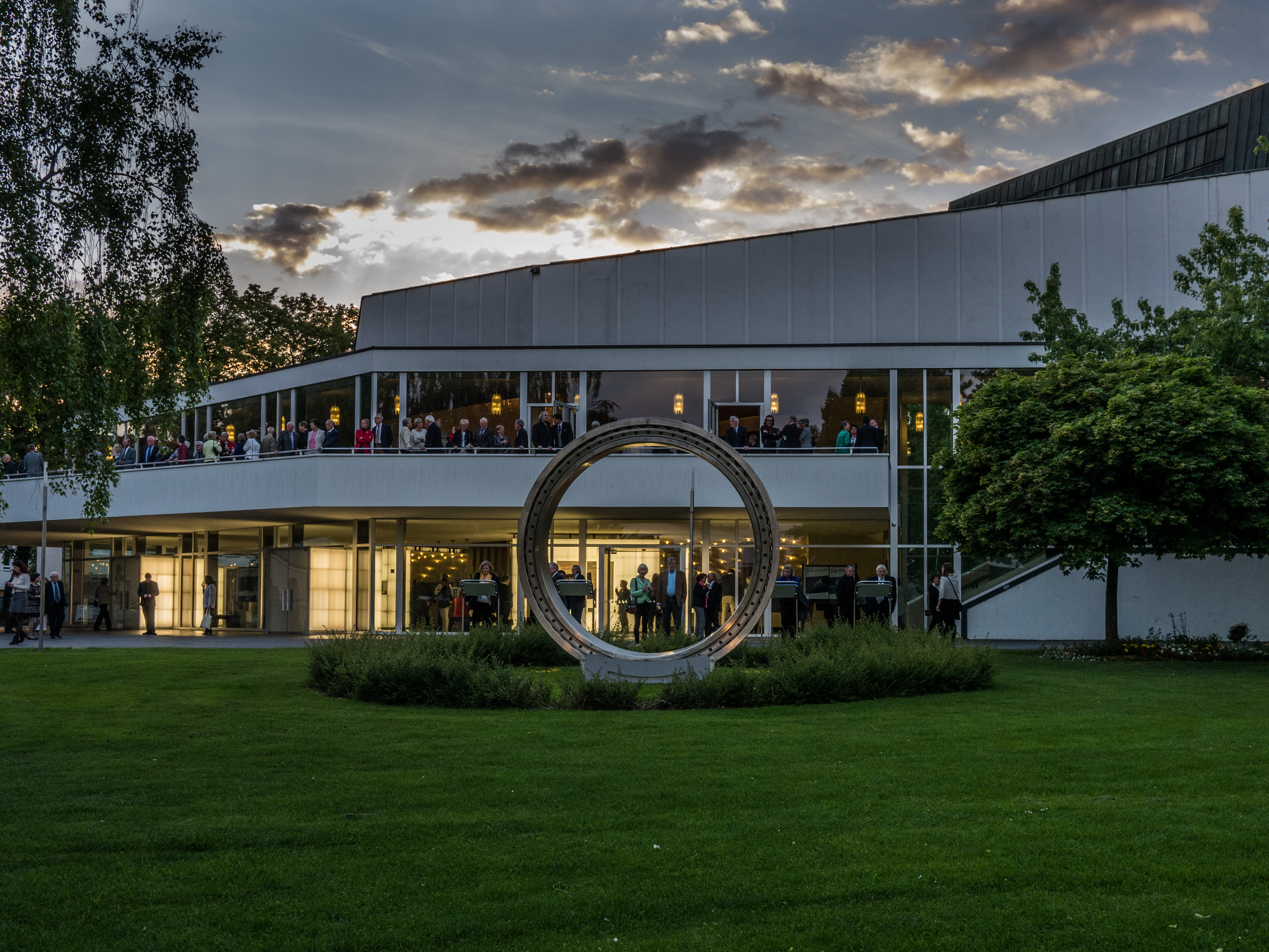 View at the theater in Schweinfurt