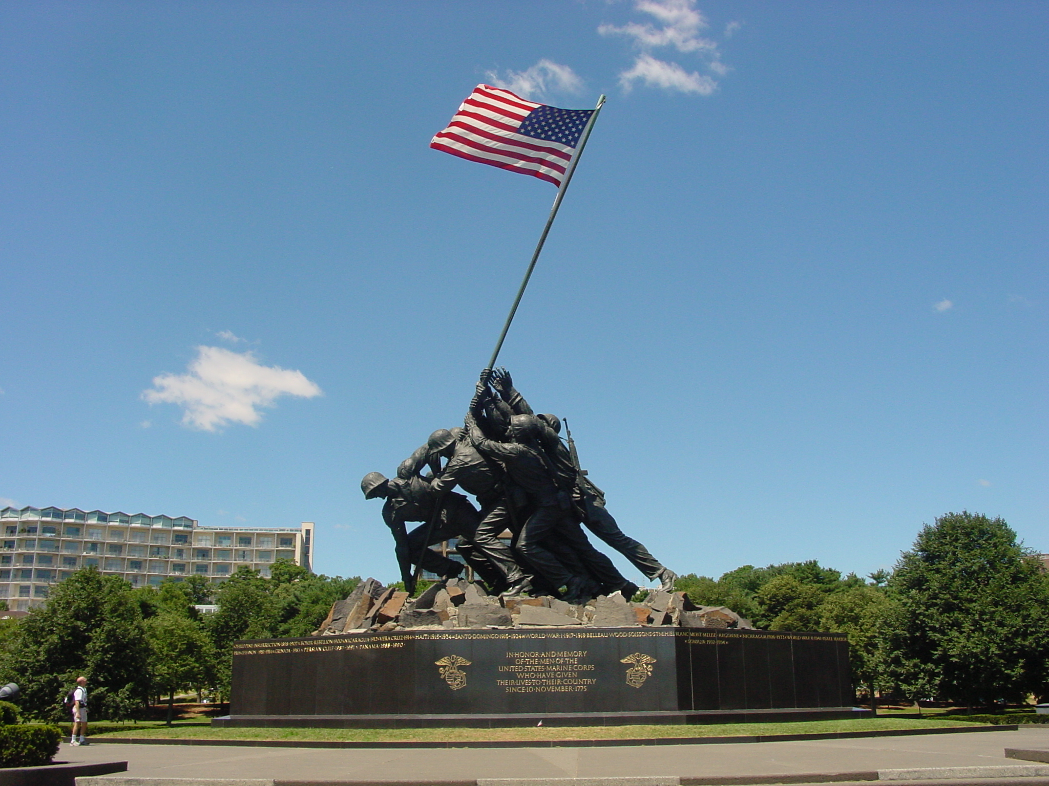 United States Marine Corps War Memorial Arlington Va