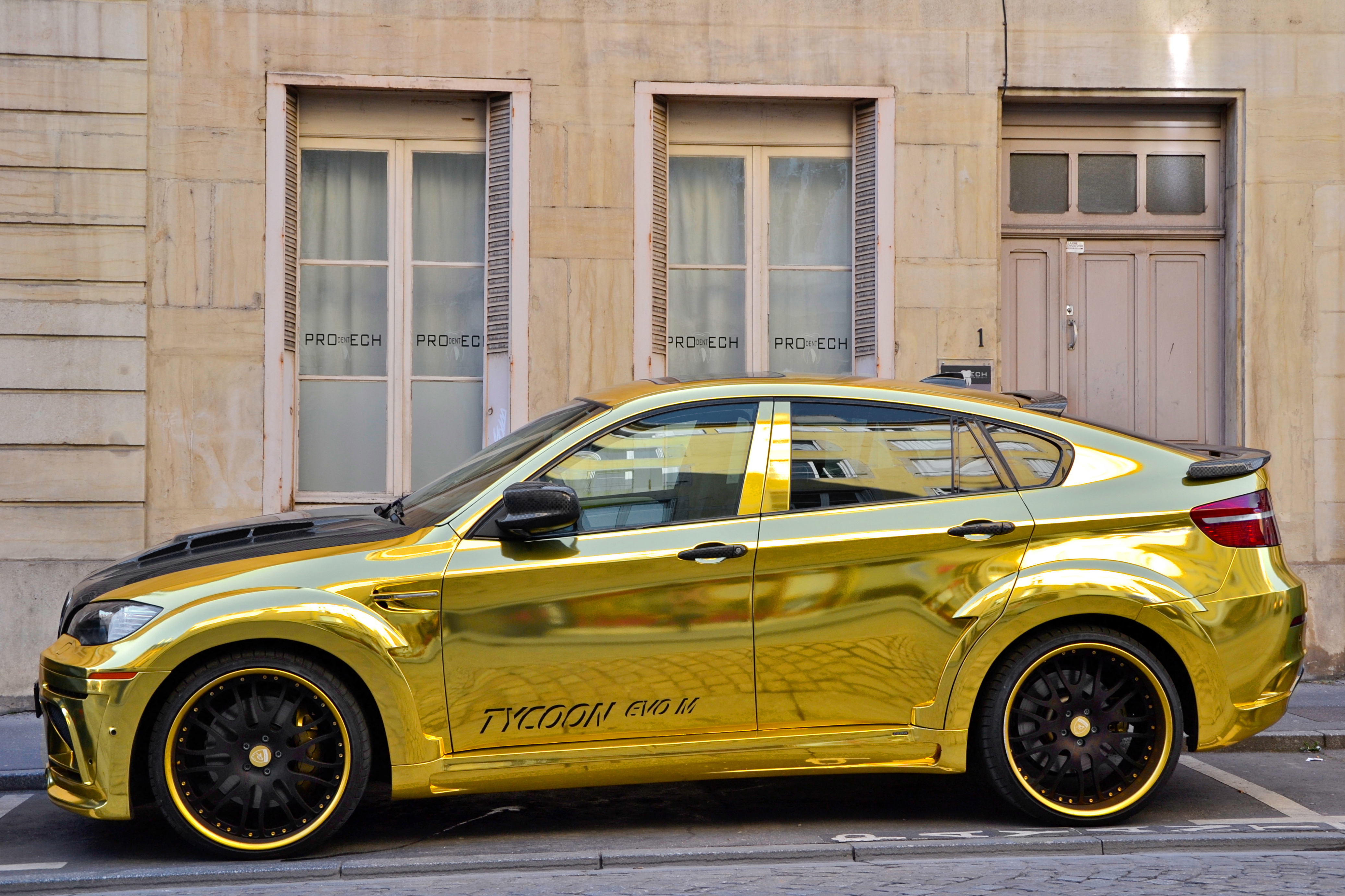 gold bmw x6