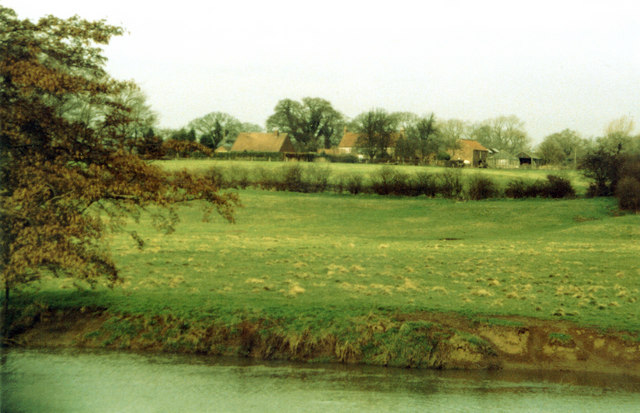 File:Birk House Farm from across the River Derwent - geograph.org.uk - 1271362.jpg