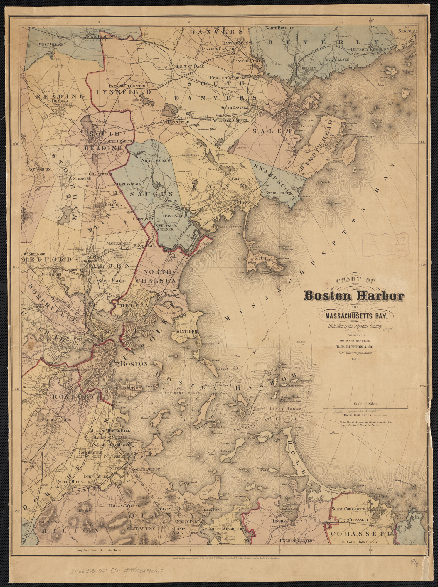 Massachusetts Bay Chart